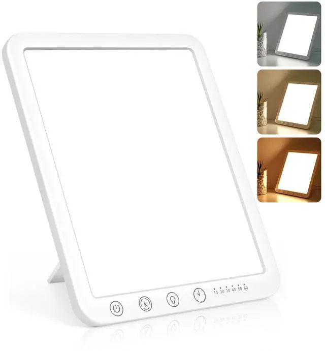 Main image of Light Therapy Lamp, 15000 Lx Sun Lamp,3 Color Temperature, 5 Levels of Adjustable Brightness and Timer Function Light Lamp, Touch Control, Rotatable Stand, Memory Function, Home/Office Use