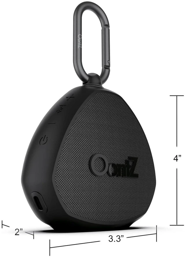 Alt view image 6 of 6 - OontZ Angle Clip Portable Bluetooth Speaker, 5W, 12-Hour Playtime, IPX7 Compact 5W clip-on Bluetooth speaker with rich bass, 100-ft range and Lightweight