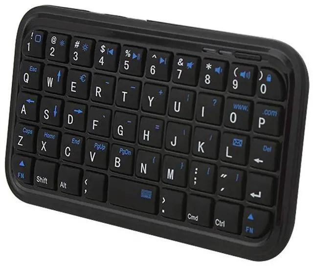Alt view image 4 of 7 - Bluetooth 3.0 Keyboard,Rechargeable Mini Slim Travel Size Wireless Pocket Keypad Small Portable 49 Keys Keyboard for PC Notebook Tablets Smartphones