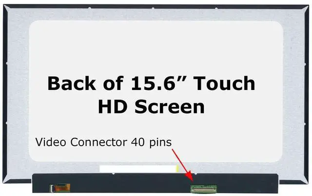 Alt view image 2 of 5 - SCREENARAMA New Screen Replacement for HP 15-DY1043DX 192L0UA, HD 1366x768, OnCell Touch, LCD LED Display with Tools