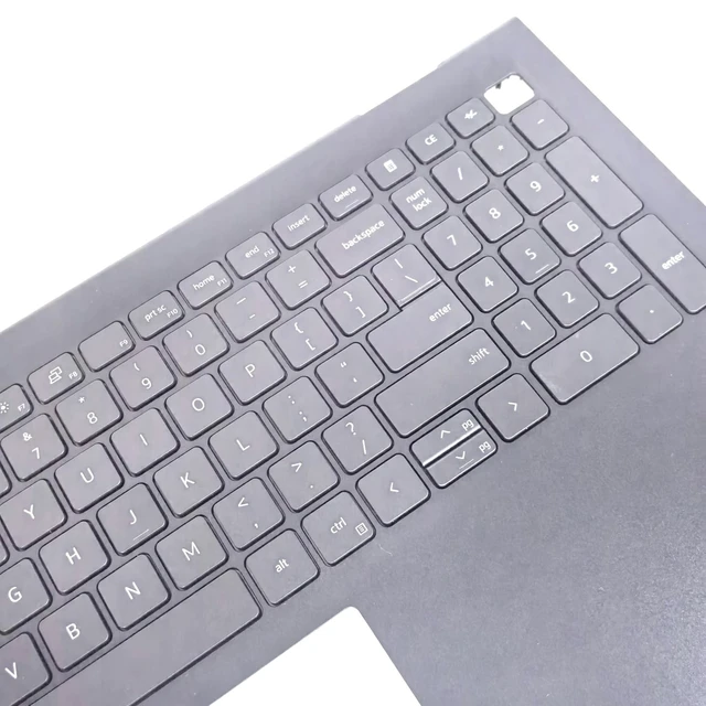 Alt view image 3 of 5 - WWGTMC Palmrest with Keyboard for Dell Inspiron 15 3510 3511 3515 3520 3525