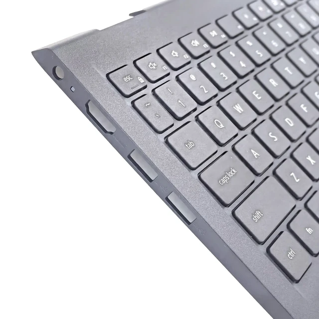 Alt view image 4 of 5 - WWGTMC Palmrest with Keyboard for Dell Inspiron 15 3510 3511 3515 3520 3525