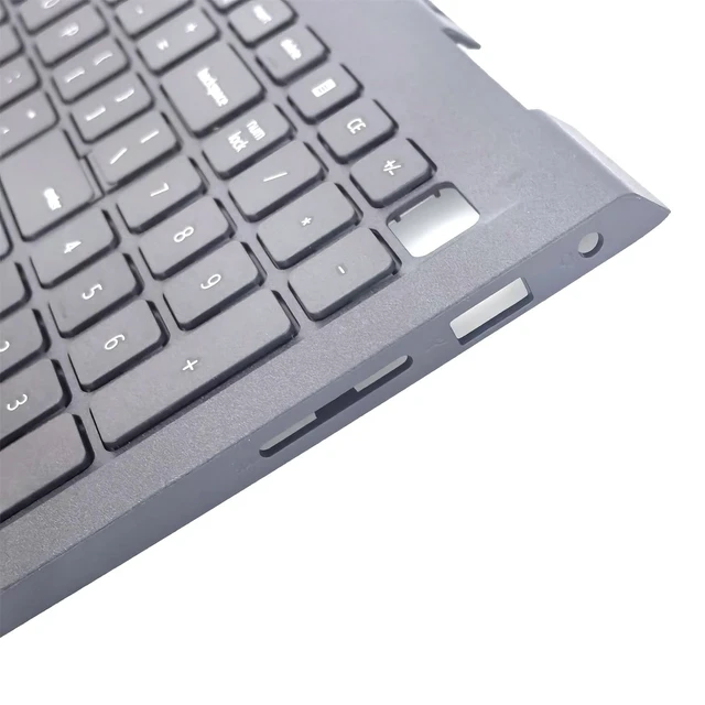 Alt view image 5 of 5 - WWGTMC Palmrest with Keyboard for Dell Inspiron 15 3510 3511 3515 3520 3525