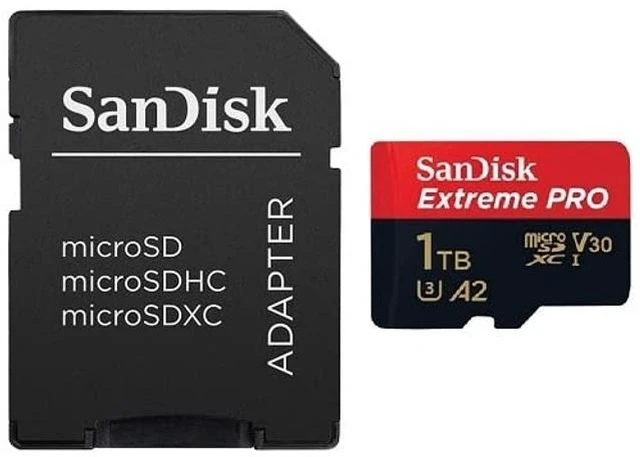 Alt view image 5 of 5 - SanDisk MicroSDXC Card 1TB Extreme Pro Compatible with Galaxy Phones