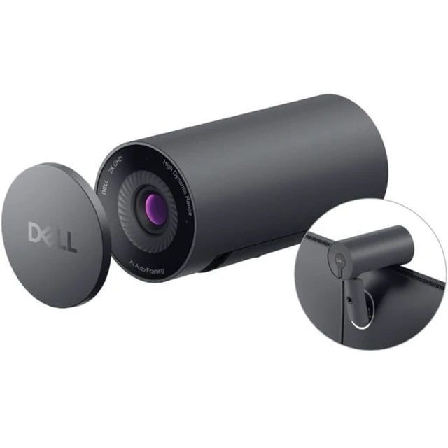 Alt view image 3 of 5 - Dell WB5023 Webcam - 4 Megapixel - 60 fps - Black - USB 2.0 Type A - 1 Pack(s)