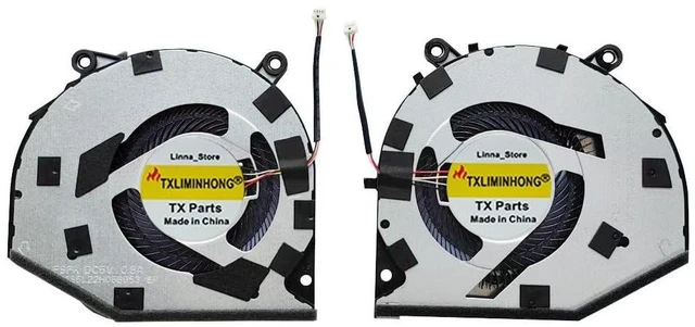 Main image of New Compatible CPU and GPU Cooling Fan for ASUS ROG16 Air GU605 GU605MI Seies FSFL DFS5L22H015B853 FSFK DFS5L22H05B853 DC5V 0.8A Fan