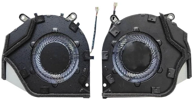 Alt view image 2 of 4 - New Compatible CPU and GPU Cooling Fan for ASUS ROG16 Air GU605 GU605MI Seies FSFL DFS5L22H015B853 FSFK DFS5L22H05B853 DC5V 0.8A Fan