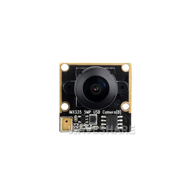 Alt view image 2 of 5 - IMX335 5MP USB Camera (B) for Raspberry Pi 5/Jetson Orin Kit 2K Video Recording 175 Wide Angle Better Sensitivity in Low-Light Condition Wide Dynamic Range USB2.0 Port