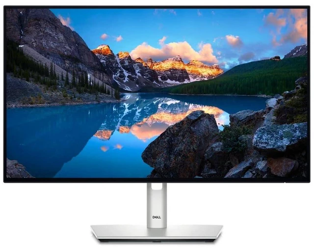Main image of Dell U2424H UltraSharp 24 Inch FHD (1920x1080) Monitor, 120Hz, IPS, 5ms, 98% DCI-P3, 2X USB-C, 2X DisplayPort, HDMI, 3X USB, 3 Year Warranty, Silver
