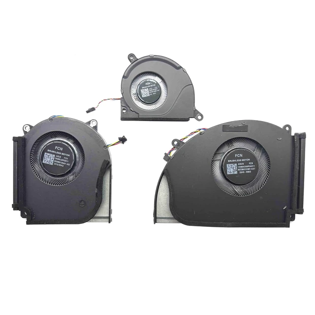 Alt view image 2 of 5 - CPU+GPU Cooling Fan Replacement for 2023 ASUS ROG Strix G18 G814
