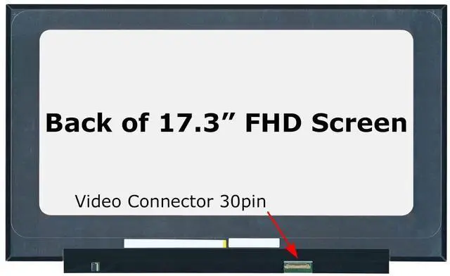 Alt view image 2 of 5 - SCREENARAMA New Screen Replacement for SGIN M17 M17Pro 30pin 60Hz FHD 1920x1080 IPS LCD LED Display with Tools and Tape