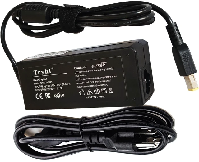 Alt view image 2 of 5 - Charger AC Adapter Power Supply Cord for Lenovo ThinkCentre M53 M625 M625q M73 M75q-1 M83 M600 M900 10FM M715q M83 M630e M710q M720 M720q M900 ideacentre 200-01IBW 300s-11IBR 300-20IBR Tiny Deskt