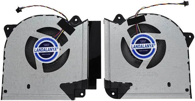 Main image of LANDALANYA Replacement New CPU and GPU Cooling Fan for ASUS G733CW G733CX G733CM Series 13NR08S0P0211 13NR08S0P0311 6033B0114101 6033B0114201 FPMF DFSCL42P1659 FPMD DFSCL42P065937 12V 0.6A Fan