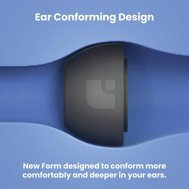 Alt view image 5 of 5 - Foam Masters Ultra-Premium Memory Foam Ear Tips for AirPods Pro 3rd Gen (2025) ^^ 3 Pairs ^^ New Ver. ^^ Secure Fit ^^ Super Comfort ^^ Better Noise Cancel ^^ Replacement Buds (Assorted S/M/