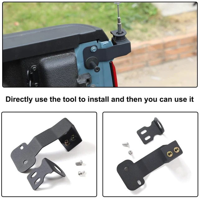 Alt view image 4 of 5 - Aunginsy Car Tailgate Antenna Bracket Compatible with Ford Maverick 2022 2023 2024 2025 Pickup Right Side Tailgate Antenna Mount Holder Rear Trunk Door Detale Holder Metal Base Exterior Accessories