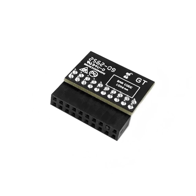 Alt view image 5 of 5 - HSSDTECH TPM 2.0 Module LPC 20Pin SLB9665 for Gigabyte GA-Z170X-Gaming