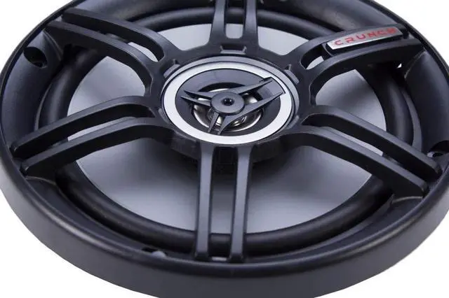 Alt view image 3 of 5 - Crunch 300 Watts 6.5-Inch Coax Shallow 4 Ohms CS Speakers, Black ^^ CS-65CXS