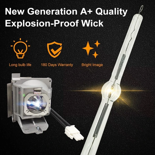 Alt view image 3 of 5 - CTLAMP A+ Quality MC.JMP11.003 Replacement Projector Lamp Bulb with Housing Compatible with ACER P1525