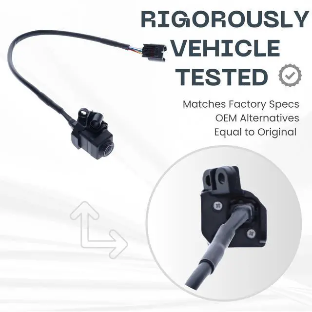Alt view image 3 of 5 - Right Side View Backup Camera Replaces for Honda 2015 2016 CR-V Touring, CR-V EX, EX-L Model OE Part # 36580T1WA51, 36580T1WA01, 36580-T1W-A51 36580-T1W-A01