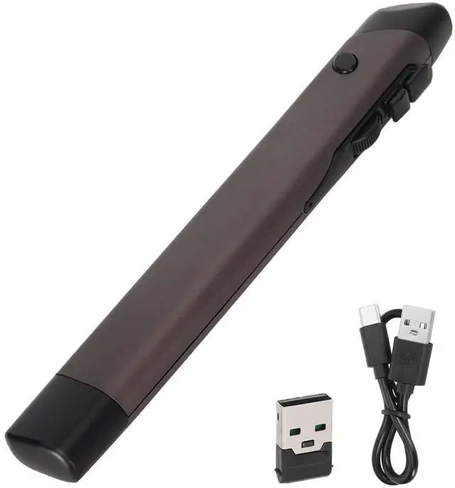 Main image of SUNGOOYUE Optical Pocket Pen Mouse, 1200 DPI Optical Pen Mouse with and Air Dual Mode Support 2.4Ghz and Bluetooth Ways to Connect for PC Laptop PC Smartphone