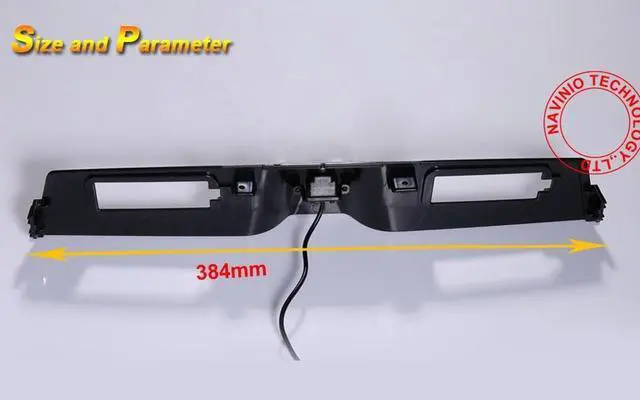 Alt view image 5 of 5 - Trunk Handle Rear View Backup Camera Night Vision Parking Camera Reverse Parking Assistance for Jeep Compass Longitude 2017