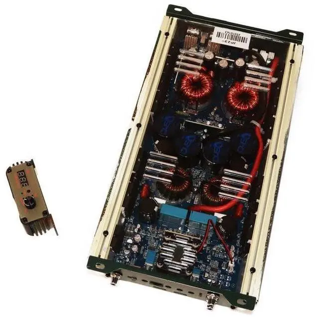 Alt view image 4 of 4 - DOWN4SOUND JP23 V2 CAMO ^^ Monoblock Amplifier - 2800W RMS, 1-Ohm Stable, Linkable for Car Audio Systems, High-Performance Bass Amplifier for 2800W Subwoofer Setup