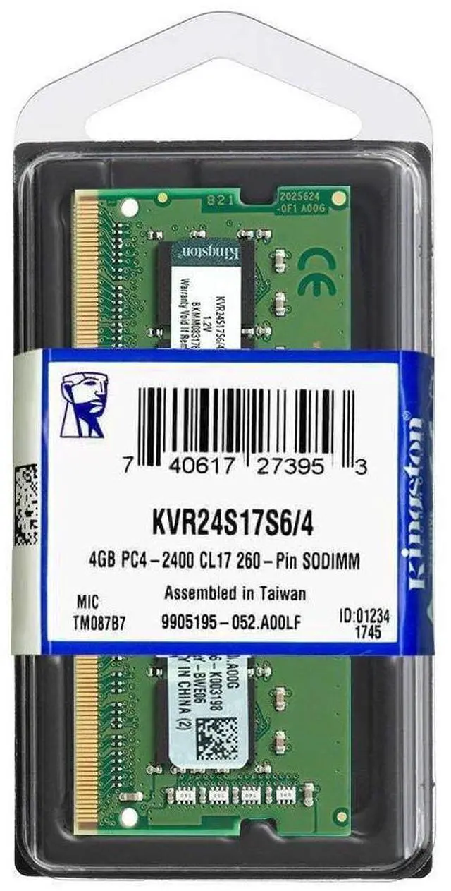 Main image of Kingston ValueRAM (KVR24S17S6/4)
