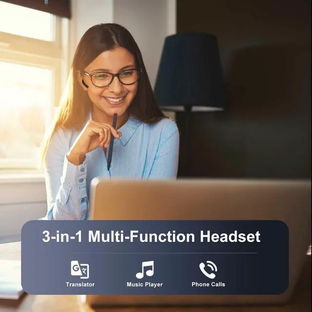 Alt view image 3 of 5 - 138 Languages Translator Earbuds, Real time Smart Translator with APP,Fast Reaction with Noise Cancelling,Bluetooth Earphones,Free Mode,Touch Mode to Control Translation,Speaker Mode