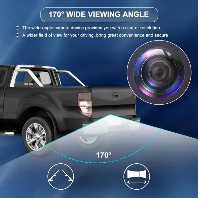 Alt view image 5 of 5 - Partselect Rear View Backup Camera GB5Z-19G490-A Replacement for Ford Explorer 2016-2018 2.3L L4 / 3.5L V6 Back Up Camera Replaces# GB5Z19G490A GB5Z-19G490-C GB5Z19G490C