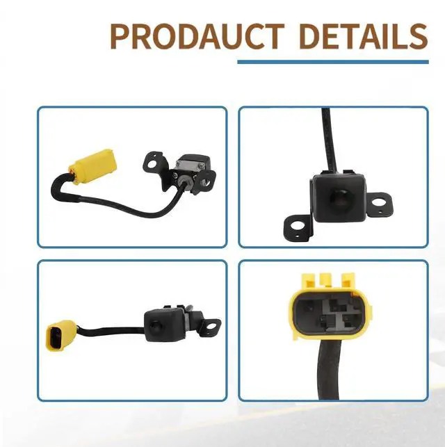 Alt view image 5 of 5 - NBWIYQP Rear View Backup Camera Compatible with Kia Sorento 2014-2015 Replaces 95760-2P600 95760-2P600FFF 957602P600 957602P600FFF