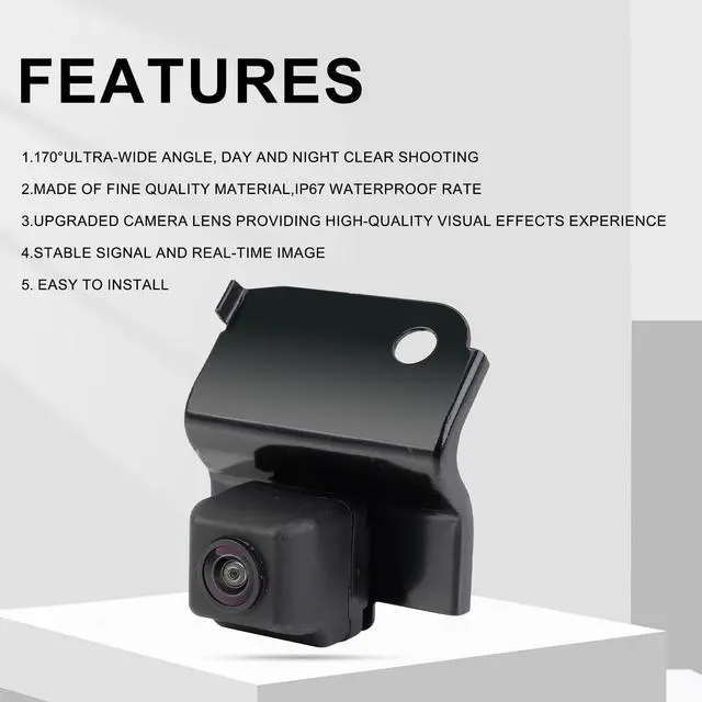 Alt view image 3 of 5 - Arokzn 86790-35040 Rear View Backup Camera Compatible with Toyota FJ Cruiser 2009-2014 Park Assist Camera Replaces # 8679035040