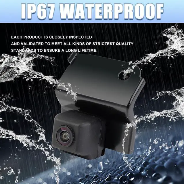 Alt view image 4 of 5 - Arokzn 86790-35040 Rear View Backup Camera Compatible with Toyota FJ Cruiser 2009-2014 Park Assist Camera Replaces # 8679035040