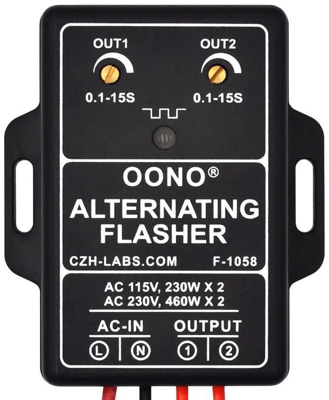 Main image of AC 100-240V 2A Dual Output Alternating Flasher Module