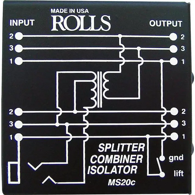 Main image of Rolls MS20 Mic Splitter