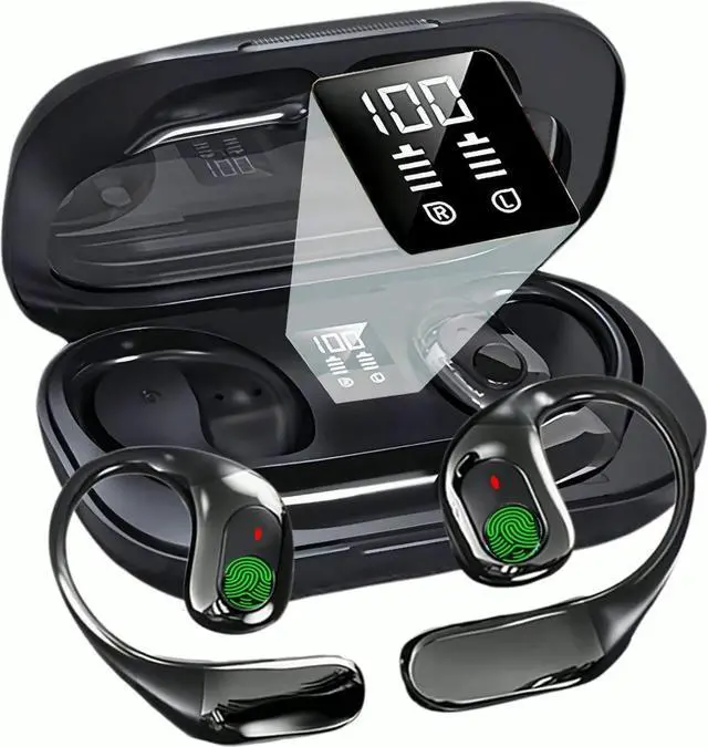 Main image of Smart Language Translator Earbuds, 144 Languages Real-Time Translation, Wireless Bluetooth Earphones with Charging Case, iOS Android Compatible, Online Offline Mode