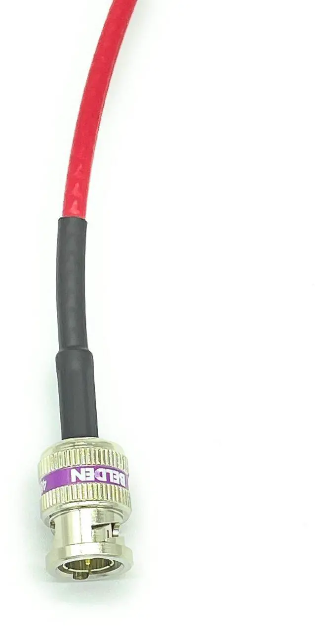 Alt view image 4 of 4 - AV-Cables 12G 4K HD SDI BNC - BNC Cable 4855R Mini RG59 (35ft, Red)