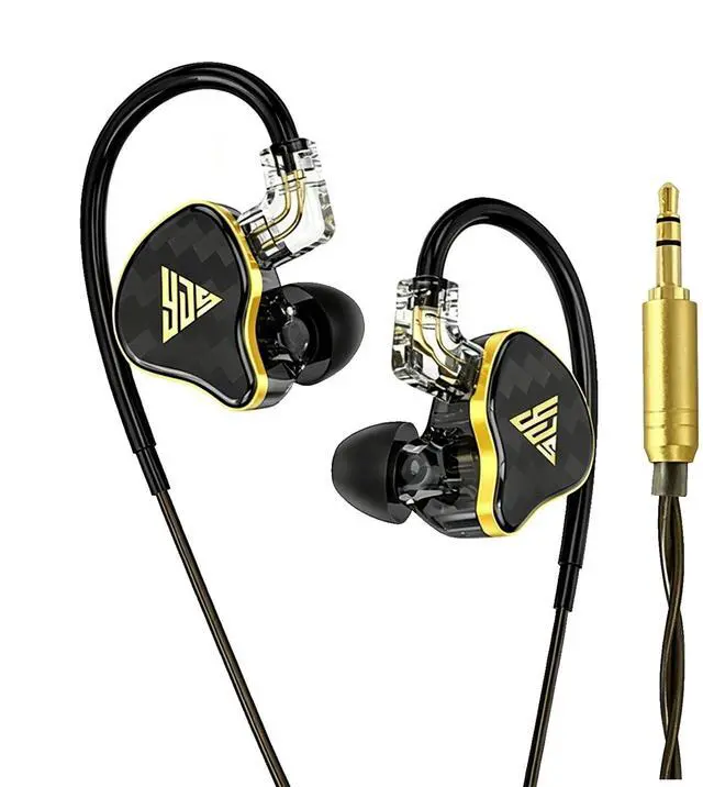 Main image of Jooy Paii Odio in Ear Monitor, HiFi Headphones with Dual Magnetic Dynamic Driver, Hybrid Balance Armature with Dynamic in Ear Headphones IEM Earphones Gaming Earbuds Wired, Black, Without Mic