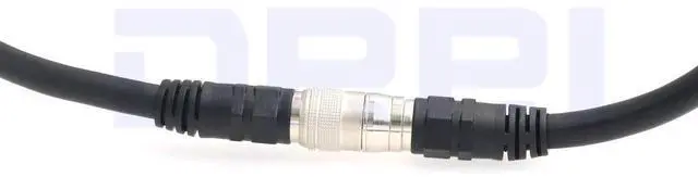 Alt view image 5 of 5 - DRRI Hirose HR10A-10P-12S to HR10A-10J-12P Extension Coaxial Cable fr SFCC CCD Camera (10M)