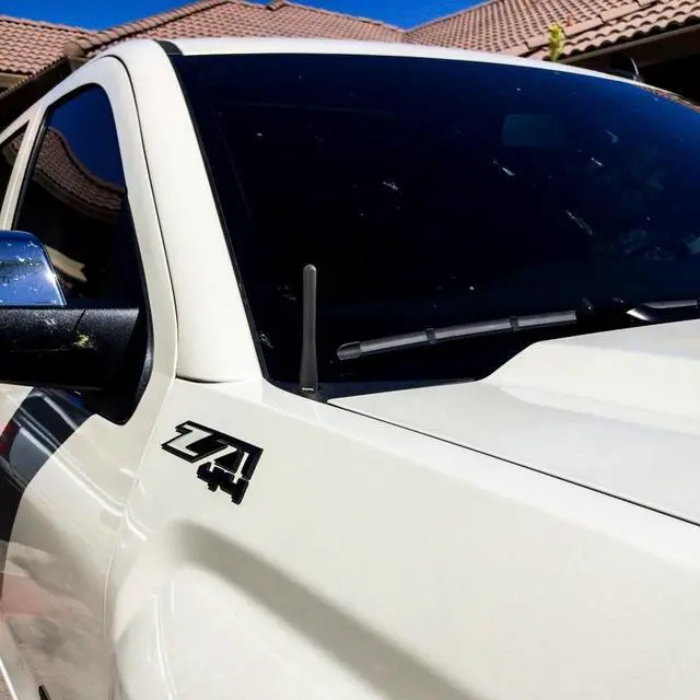 Alt view image 5 of 5 - MAXRACING Short Truck Antenna Compatible with 1994-2009 Ford Mustang/Carwash Safe/Aluminum Replacement Antenna
