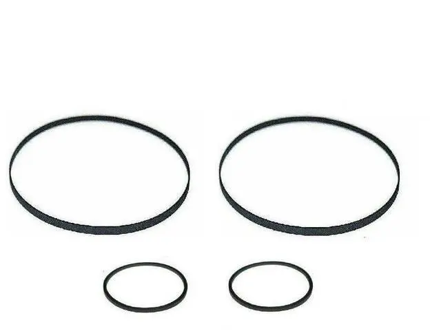 Main image of Rubber Belt Tape Mechanism Kit (4X Belts) Compatible with Sony Stereo Cassette Deck