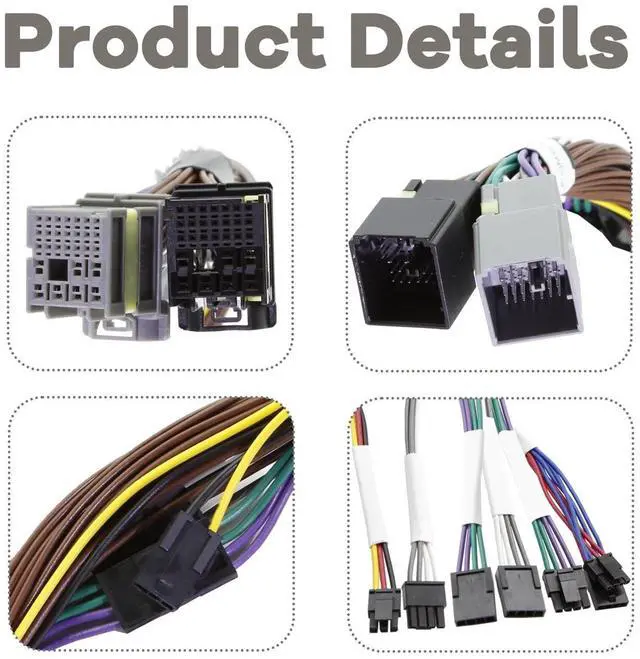 Alt view image 2 of 5 - ECOMARK Integration T-Harness fit for GM iOS IOT Non Amplified Vehicles 2019 2020 2021 2022 Replace LPHGM72