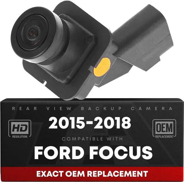 Main image of Rear View Camera Compatible with 2015-2018 Ford Focus ST, Sedan, Electric, Hatchback