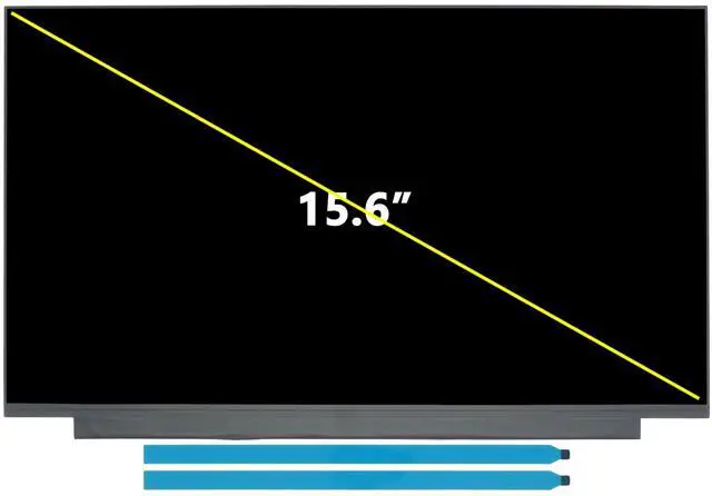 Alt view image 2 of 5 - JHK JIEHONGKE New LCD Screen - Replacement for Lenovo LCD Panels Part No 5D10P53898 Model NT156WHM-N44 V8.0, 15.6" HD (1366x768) 30-Pin Anti-Glare Non-Touch LED Display