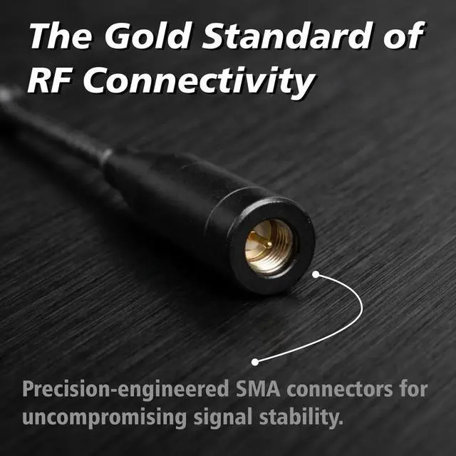 Alt view image 4 of 5 - Gabil GRA-SRH700W Gooseneck Handheld Antenna, 21cm Flexible Whip
