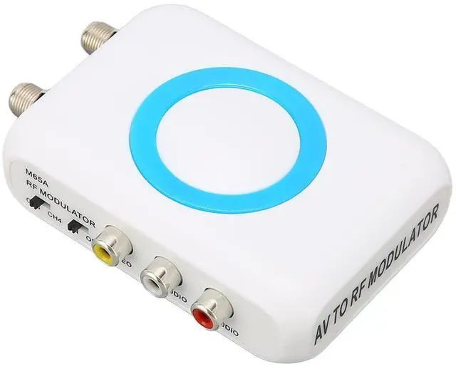 Alt view image 5 of 5 - Heayzoki High Definition HD Modulator HDMI RF Modulator to RF Modulator Coaxial Audio Converter VHF Operating Frequency for Home TV Replacement