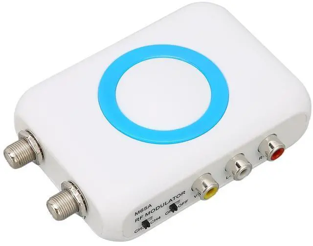 Alt view image 2 of 5 - Heayzoki High Definition HD Modulator HDMI RF Modulator to RF Modulator Coaxial Audio Converter VHF Operating Frequency for Home TV Replacement