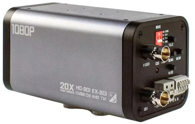 Alt view image 3 of 5 - 20X Optical zoom Auto focus HD SDI Camera 1080P 1/2.8 High Sensitivity CMOS Sensor with 4.7-94mm Lens by Button at the back