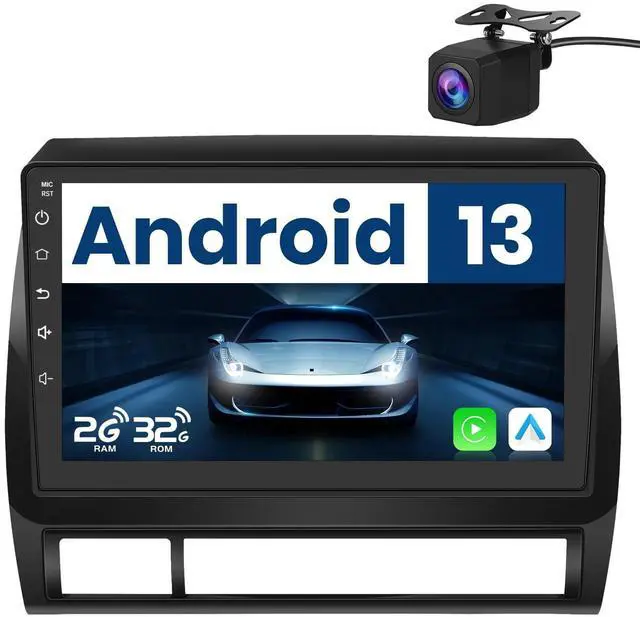 Main image of Votheon Android 13 Car Radio for Toyota Tacoma 2005-2015 with GPS Navigation Carplay Android Auto 2G+32G 9 Inch IPS Touch Screen Bluetooth FM AM Radio SWC Backup Camera