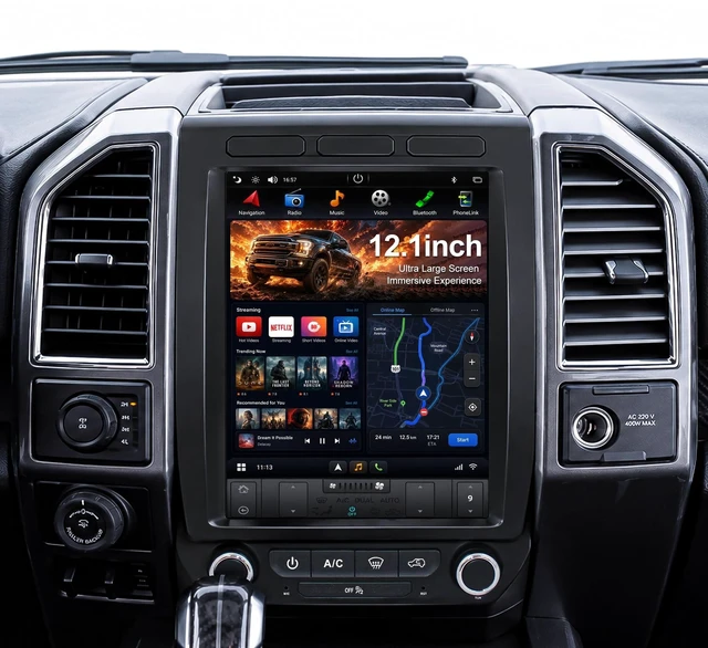 Main image of CUSP 12.1" Radio Head Unit for Ford F150 2015-2021 F250/F350/F450 2017-2021