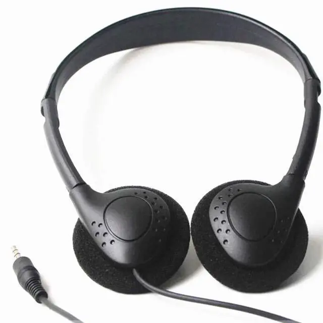 Main image of Saidbuds Bulk Classroom Headphones Low Cost Headsets Disposable on Ear Headphones for School Kids,Libraries,Museums,Hotels,Hospitals,Gym (25 Pack)